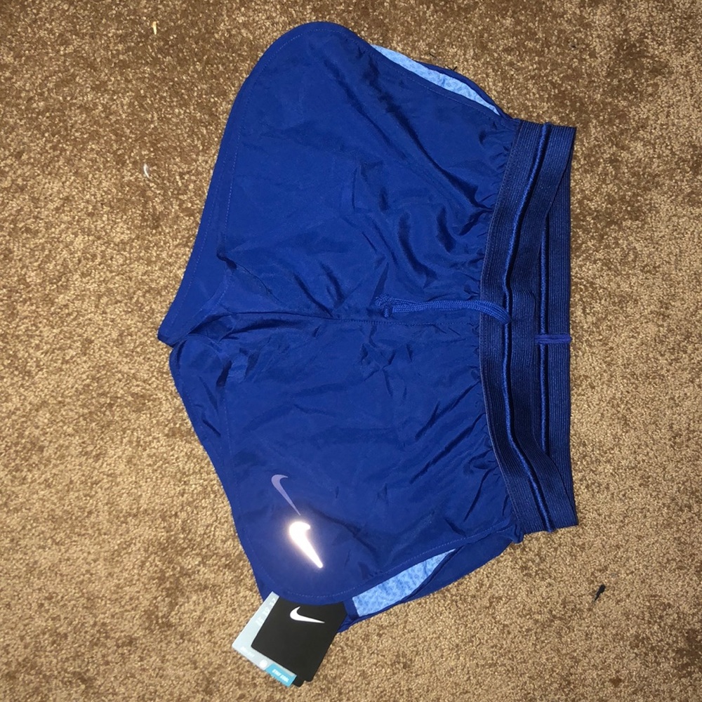Blue nike running shorts NWT